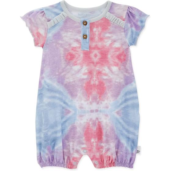 Burt's Bees Baby Baby Girl's Romper Jumpsuit, 100% Organic Cotton One-Piece Coverall
