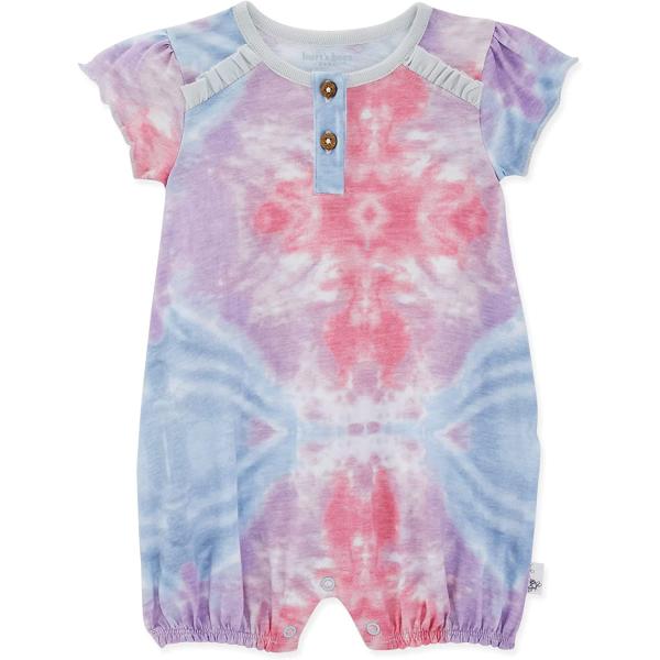 Burt's Bees Baby Baby Girl's Romper Jumpsuit, 100% Organic Cotton One-Piece Coverall