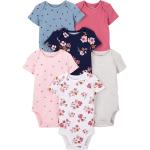 Simple Joys by Carter's Baby Girls' Short-Sleeve Bodysuit, Pack of 6