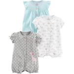 Simple Joys by Carter's Baby Girls' Snap-Up Rompers, Pack of 3