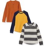 Amazon Essentials Boys and Toddlers' Long-Sleeve Knit Thermal T-Shirt, Pack of 3