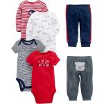 Simple Joys by Carter's Baby Boys' 6-Piece Bodysuits (Short and Long Sleeve) and Pants Set