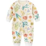 Newborn Baby Boy Girl Organic Cotton Bodysuit Long Sleeve Jumpsuit 3-Pack Outfits Clothes,0-24Months
