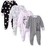Gerber Baby Girls' 4 Pack Sleep 'N Play Footie