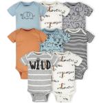 Gerber baby-boys 8-pack Short Sleeve Onesies Bodysuits
