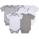 Burt's Bees Baby baby-boys Bodysuits, 5-pack Short & Long Sleeve One-pieces, 100% Organic Cotton