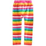 VIKITA Girls Stripe Leggings Cotton Flower Long Spring Summer Pants for 2-8 Years