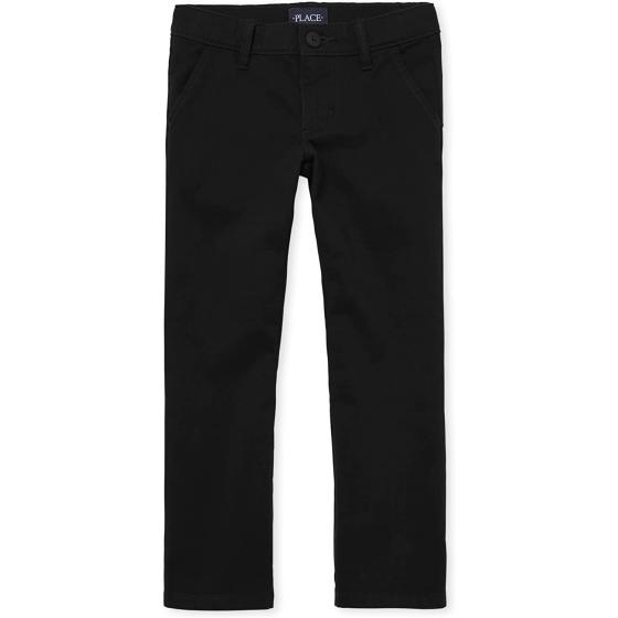 The Children's Place Girls' Uniform Bootcut Chino Pants