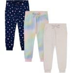 BTween Kids Girl's Fashion Stretch Waist Ultra Soft Jogger Pants Set - 3 Pack Bundle