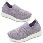 Apawwa Boys Girls Sneakers Kids Lightweight Slip On Running Shoes?Pink/Blue/Navy/Black Walking Shoes Breathable Tennis Shoes for Toddler/Little Kids/Big Kids