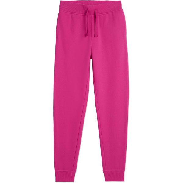 Nautica Little Girls' Fleece Sweatpants, Functional Pockets, Elastic Waistband & Drawstring Closure