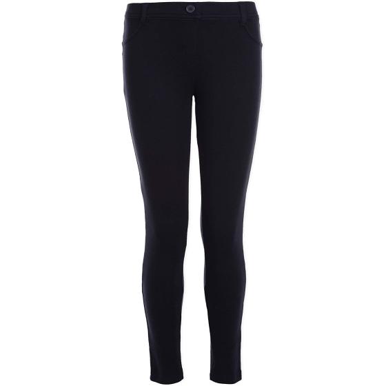 Nautica Girls' School Uniform Stretch Interlock Jegging