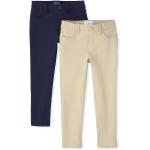 The Children's Place Girls' Ponte Knit Pull on Jeggings, 2 Pack