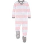 Burt's Bees Baby Baby Girls Sleeper Pajamas, Zip Front Non-Slip Footed Sleeper PJs, 100% Organic Cotton