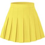 SANGTREE Girls Women's Pleated Skirt, Elastic Waist Uniform Skirt, 2 Years - US 4XL