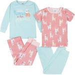 Gerber Baby Girls Toddler Snug Fit 4-Piece Pajama Set