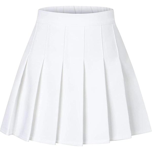 BINPAW Girls Women Pleated Skirt School Uniform Mini Tennis Skirts