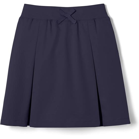 French Toast Girls' Pull-on Kick Pleat Scooter School Uniform Skirt