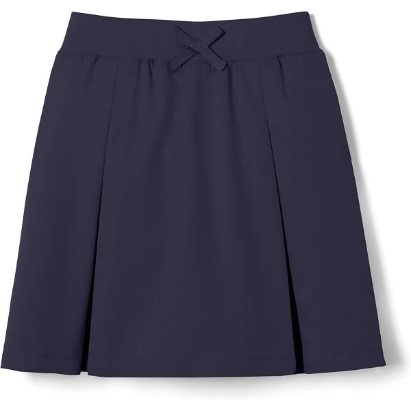 French Toast Girls' Pull-on Kick Pleat Scooter School Uniform Skirt