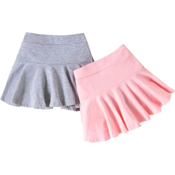 DIERAY Toddler Little Kid Baby Girl Girl Skorts Skirts for Girls Flared Plain Pleated Skater Skirt Sport Skort…