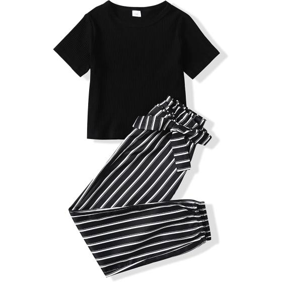 Girl Clothes Top Pants Sets Cotton little Girl Outfits Sweatsuits Kid Girl's Clothing Set