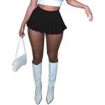 Women's Mini Pleated Skirts Sexy Club Y2k High Wiast Stretchy Tennis Skater A-line Skirt