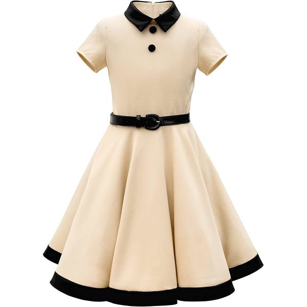 BlackButterfly Kids 'Lucy' Vintage Clarity 50's Girls Dress