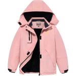 WULFUL Girl's Waterproof Ski Jacket Warm Fleece Hooded Winter Snow Coat