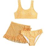 SOLY HUX Girl's 3 Piece Swimsuits Printed Bikini Bathing Suit with Cover Up