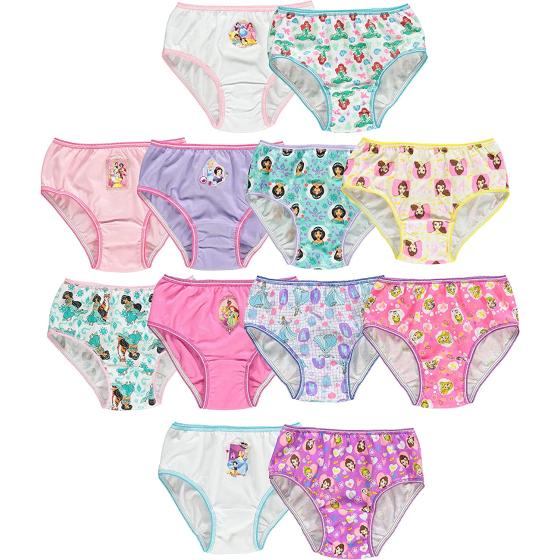 Disney girls Princess Girls Panty Multipacks
