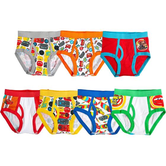 Disney Boys' Cars Underwear Mulipacks