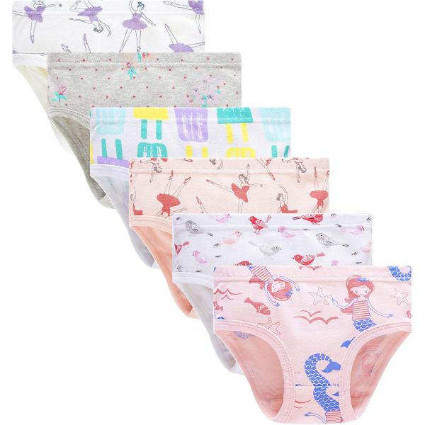 Barara King Girls Soft Cotton Underwear Toddler Panties Kids Undies
