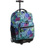 J World New York Sunrise Rolling Backpack Backpack, SAVANNA, 18"