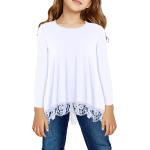 storeofbaby Girls Casual Tunic Tops Short Sleeve Loose Soft Blouse T-Shirt for 4-13 Years