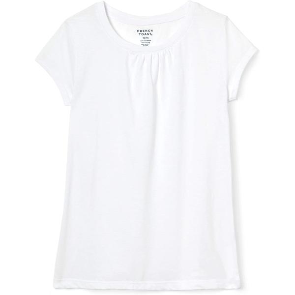 French Toast Girls' Short Sleeve Crewneck Tee