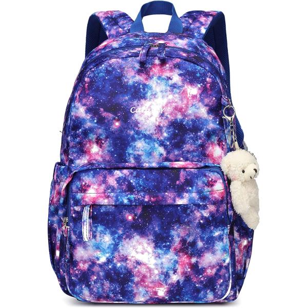 Caran·Y Kids Backpack Girls and Boys Classic School Backpack Light Weight Two Size Multi-pocket