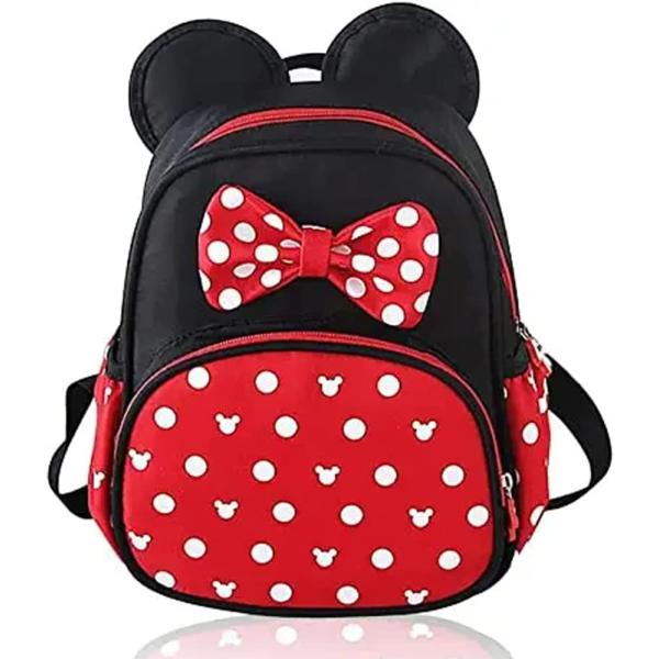 Voikukka Cute Girls Backpack Waterproof Toddler Bookbag Childrens Kindergarten Backpack for School Book Bag Kids Travel Daypack Cartoon Rucksack Mouse Preschool Backpack