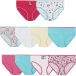 Hanes Girls and Toddler Underwear, Cotton Knit Tagless Brief, Hipster, and Bikini Panties, Multipack (Colors May Vary)