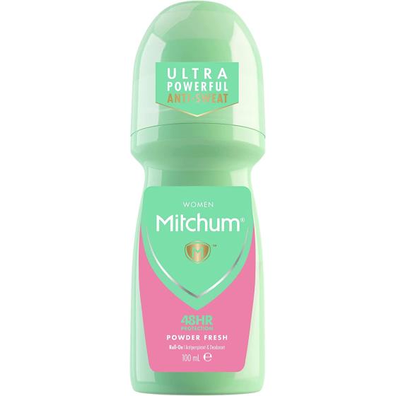 Mitchum Roll-On Anti-perspirant Powder Fresh, 3.38 Ounce