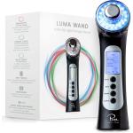 Pure Daily Care Luma - 4 in 1 Skin Therapy Wand - Ion Therapy LED Light Machine - Wave Stimulation- Massage - Anti Aging - Lift & Firm Tighten Skin Wrinkles