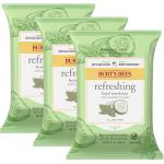 Burt's Bees Face Wipes Easter Basket Stuffers, Makeup Remover Facial Cleansing Towelettes for Sensitive Skin, Hydrating with Cucumber and Mint, 30 Count (Pack of 3)
