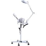 Funnylife 3 in 1 Aromatherapy Facial Steamer, 5X Magnifying LED Lamp, High Frequency Machine,Salon Spa Beauty Equipment