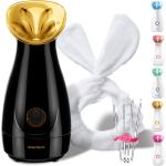 Facial Steamer Nano Ionic Hot Mist Face Steamer Home Sauna SPA Face Humidifier Atomizer for Women Men Moisturizing Unclogs Pores Spa Quality