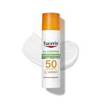 Eucerin Sun Oil Control SPF 50 Face Sunscreen Lotion with Oil Absorbing Minerals, 2.5 Fl Oz Bottle