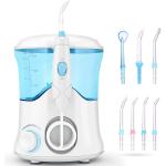 Water Flosser - Power Dental Water Flosser for Teeth & Braces Cleaning, Electric Oral Irrigator Water Flosser for Adults & Kids with 10 Pressures & 7 Tips, 600ml Water Dental Pick Flosser for Family