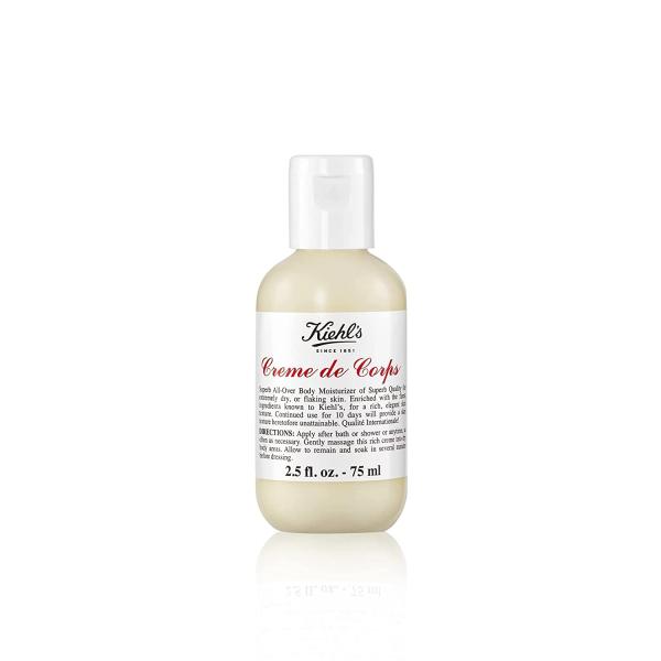 Kiehl's Creme de Corps Body Moisturizer, 2.5 Ounce