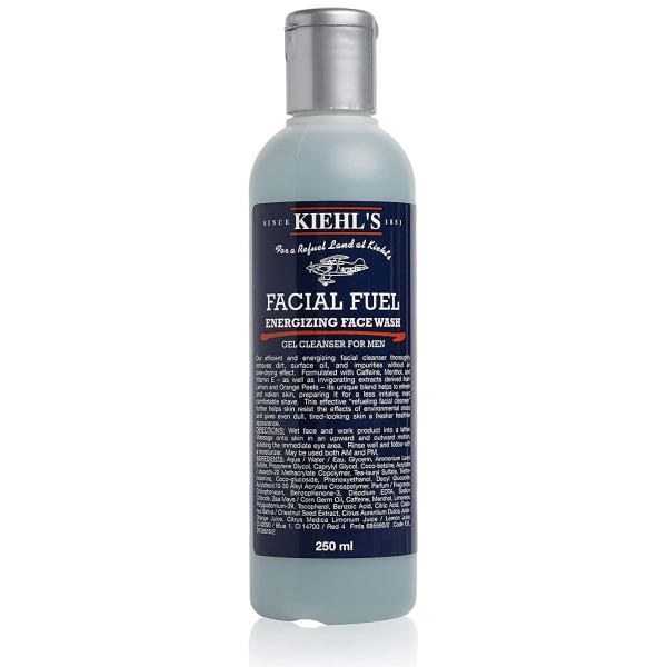 Kiehl's Facial Fuel Energizing Face Wash Gel Cleanser for Men, 8.4 Ounce