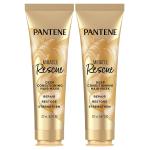 Pantene Hair Mask, Miracle Rescue Deep Conditioning Treatment, Hydrate Dry Hair, Pack of 2, 8 Oz Each