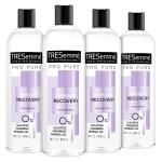 TRESemmé Pro Pure Shampoo for Damaged Hair Damage Recovery Sulfate, Paraben and Dye Free, 16 Fl Oz (Pack of 4)