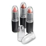 Clear Acrylic Lipstick Caps - Replaces Original Individual MAC Lipstick Caps - See Your Favorite Lipstick Color Easily (24 Pack)